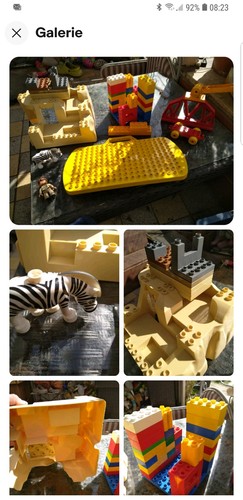 Lego duplo reste burg - lego,
