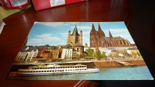 Köln - Rheinufer mit Dom und Groß  St. Martin