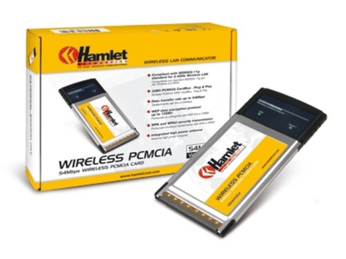 Pcmcia hamlet 54mbit wireless - pcmcia,