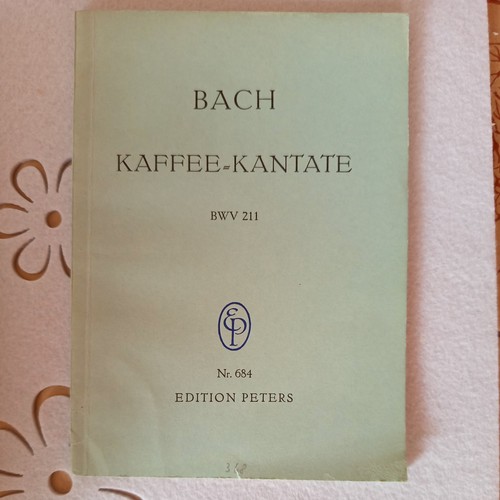 Bach kaffeekantate bwv - kaffeekantate,
