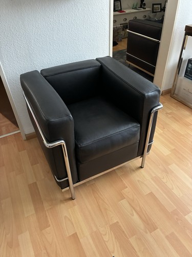 Cassina sessel lc2 leder - sessel,