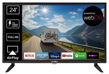 Reflexion LED24IBT / 24 Zoll LED-Fernseher LG webOS SmartTV FullHD, 12/230 Volt
