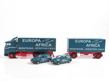 1:87 AWM Scania Hängerzug Benntrans Spedition mit Service PKW´s  R201-29 