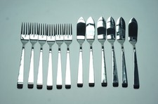 Robbe & Berking Alta 12 tlg. Fischbesteck 150-er Versilberung Note 1