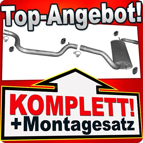 Auspuff für ford focus - auspuff,