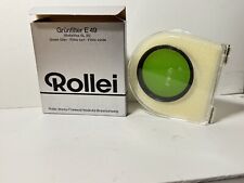 #30019-Rollei Rolleiflex  Filter Green Grünfilter,  Rollei SL 35  E49