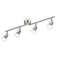 LED Deckenspot Wohnzimmer GU10 Metall Lampe Deckenleuchte schwenkbar 4-flammig