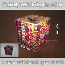 Windlicht, Leuchtglas, Teelichthalter, Kerzenhalter, 3er Set's, Strassrand
