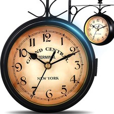 Wanduhr Doppelseitige