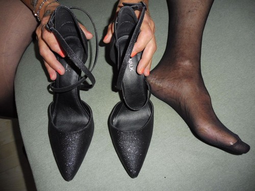Gern getragene high heels - high,