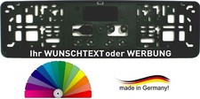Kennzeichenhalter KURZ 46 cm