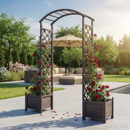 Rosenbogen rankgitter pergola - rosenbogen,