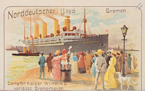 Norddeutscher lloyd kaiser - norddeutscher,