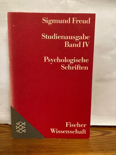 Sigmund freud studienausgabe - sigmund,