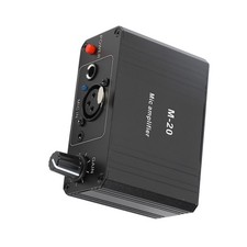 Mikrofon Vorverstärker High Gain 48V Phantom Power XLR Ausgangsmikrofon Vorvers