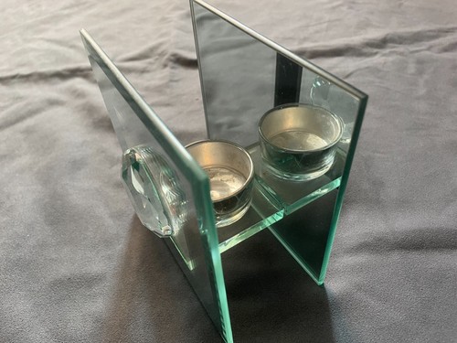 Teelichthalter mit glas - teelichthalter,