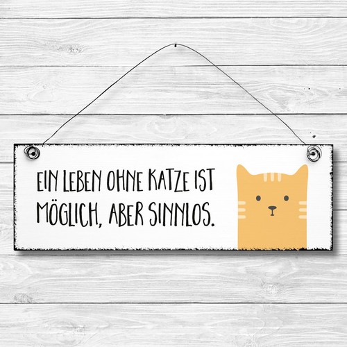 Shabby holz deko wand tür - shabby,