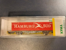 Minitrix Spur N 15234 Containerwagen DB "Hamburg Süd" Güterwagen in OVP