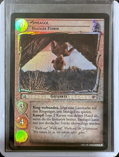 Lotr tcg smeagol hurried - tcg:,
