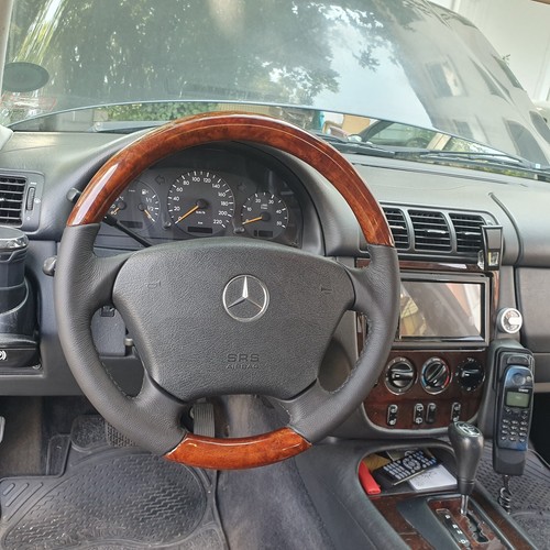 Holzlenkrad mercedes w163 - holzlenkrad,