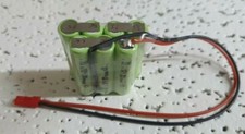 Modellbau Akkupack 8.4 V 700mAh NiMh 7er Pack Hump Micro AAA BEC Akkukabel