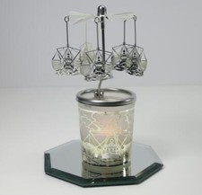 Glas Karussell Windlicht