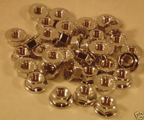 Bundmutter m10 chrom - bundmutter, verchromt