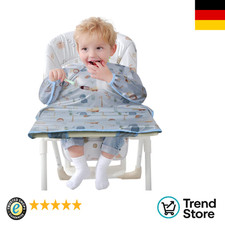 Wasserdichtes Baby-Lätzchen | Armreif-Verbindung | Hochstuhl-Fixierung