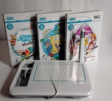 Nintendo Wii Orginal Zubehör Draw Game Tablet&CD+2 Spiele Sammelungs Auflösung 