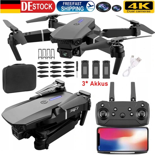 Faltbar wifi fpv drohne 4k - hd,