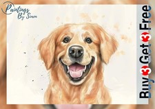 Happy Golden Retriever Smile