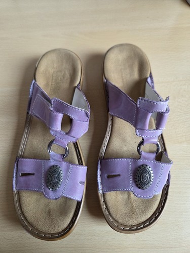 Rieker pantolette flieder mit - rieker,
