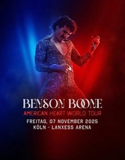 Benson Boone Stehplatz Ticket Köln 7.11.25