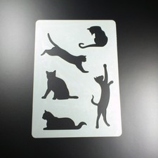 A4 Schablone Katze Kätzchen 5