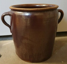 schöner Tontopf Tonkrug