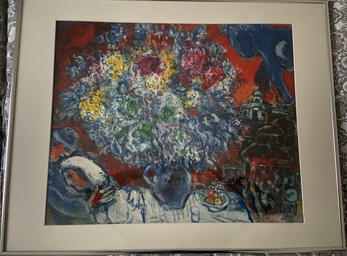 Marc chagall bouquet fleurs - marc,