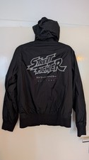 Capcom Street Fighter Windbreaker Jacket Size S - Merchandise - Schwarz - Black