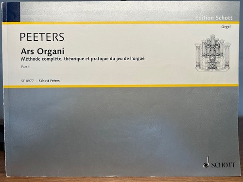 Flor peeters ars organi teil - peeters:,