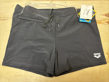 ARENA BRUNERA EVO SPORT HERREN BADEHOSE BADESHORTS SCHWARZ