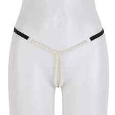 Sexy Perlen-String Satin Panty