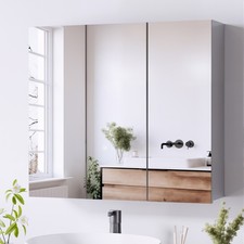 3 Türen Spiegelschrank