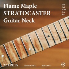 Stratocaster Hals - Flame