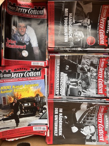 600 jerry cotton hefte und - jerry,