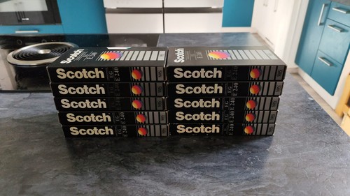 Vhs leerkassetten konvolut - vhs,