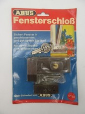 ABUS 3030 Braun Fenster / Tür Zusatz Sicherung Zusatzschloss 2 Schlüssel