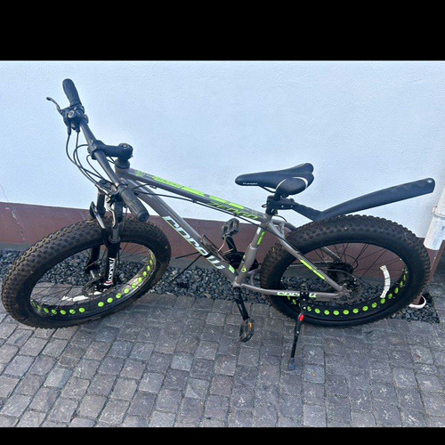 Zengo fat bike - bike, grau/grün