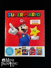 SUPER MARIO Play Time Sticker Album Panini 2023 mit Stickers English