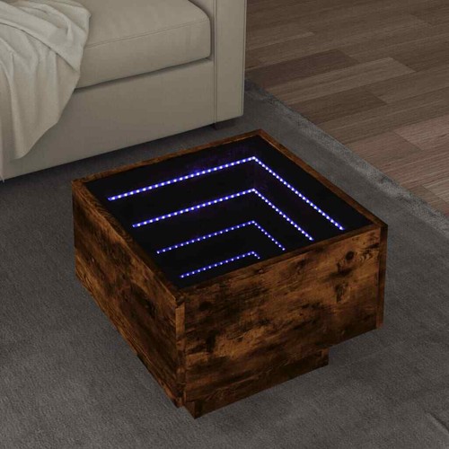 Led couchtisch beistelltisch - led,