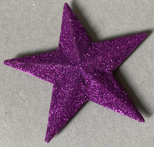 Weihnachten stern lila mit - lila,