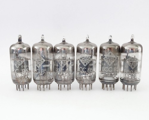 Telefunken röhre ecc85 - telefunken, sechs
